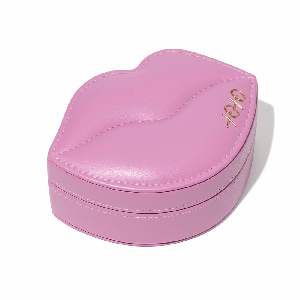 Kendra Scott Lip Jewelry Storage Case in Pink